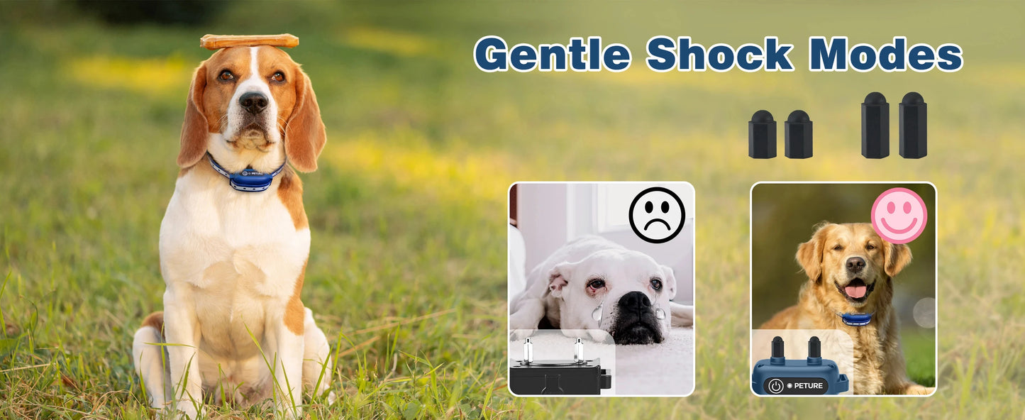 1000M Dog Training Collar 3 Training Modes Waterproof & Rechargeable Shock Collar With Remote Control dogs accessories 강아지