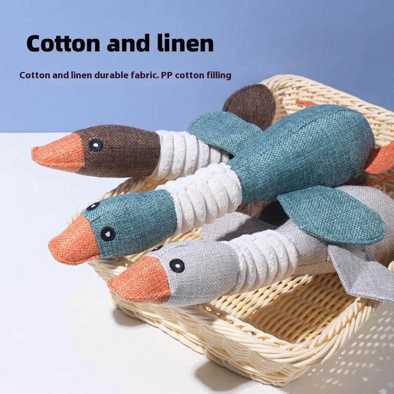 Cães mordem gansos com a boca, fazendo sons, brincando com peixes, mordendo animais de estimação, limpando os dentes, treinamento interativo para animais de estimação