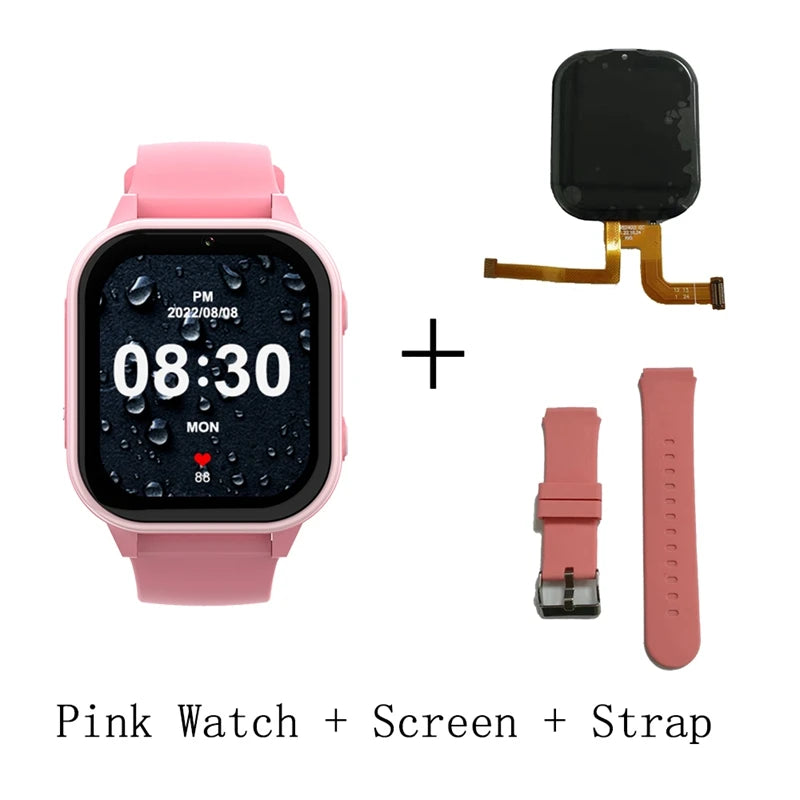 Relógio inteligente infantil Wonlex 4G SOS GPS WiFi Relógio de pulso Whatsapp KT19Pro Android 8.1 com câmera de chamada de vídeo Monitor Smartwatch infantil