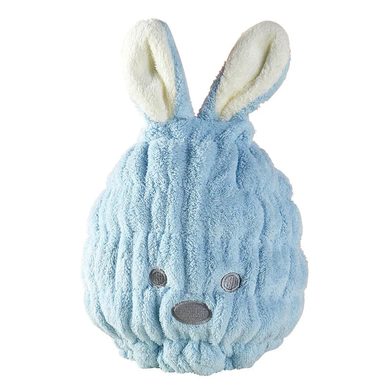 Hair Drying Towel for Kids Girls Soft Absorbent Kids Dry Hair Cap Kids Hair Towel Wrap Head Towel Wraps for Kids