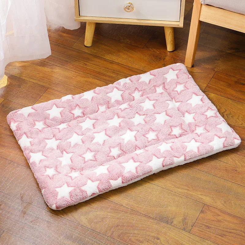 Cama para cães de estimação, quente para todas as estações, grossa, almofada para ninho de gato, sofá macio para cães de estimação, cama elástica para gatos, acessórios para cães de médio porte