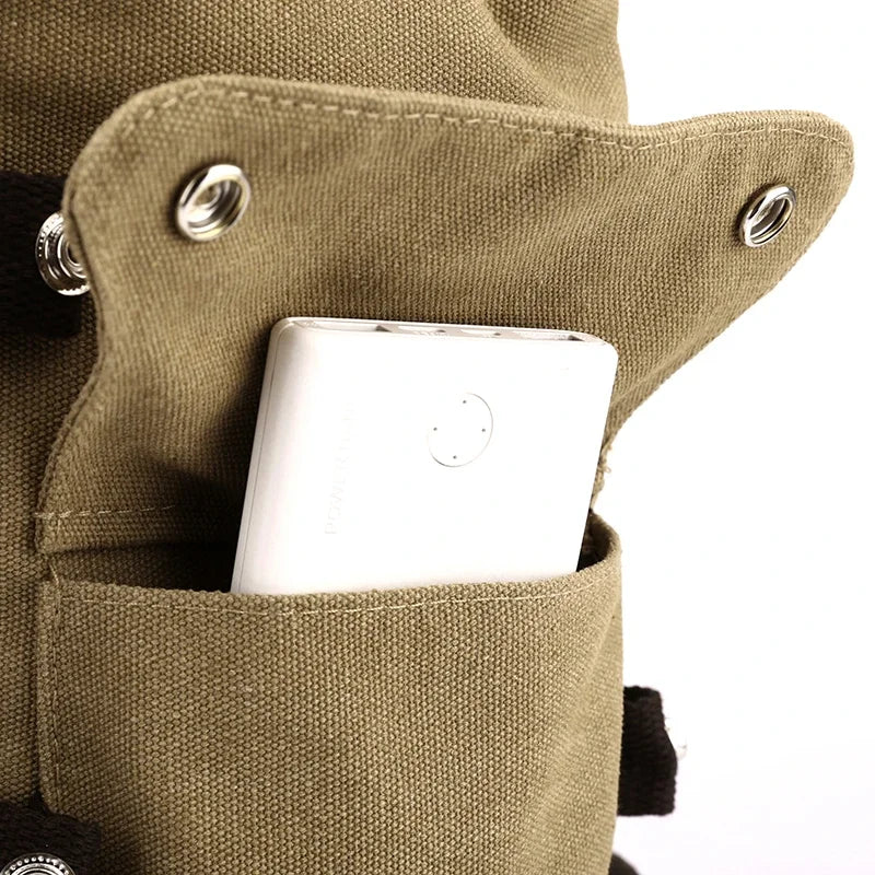 Mochilas masculinas de escalada e caminhada, estilo novo, 2025, para viagem, lazer, estudantes, mochilas escolares grandes, da moda, com bolsos grandes e zíper múltiplo