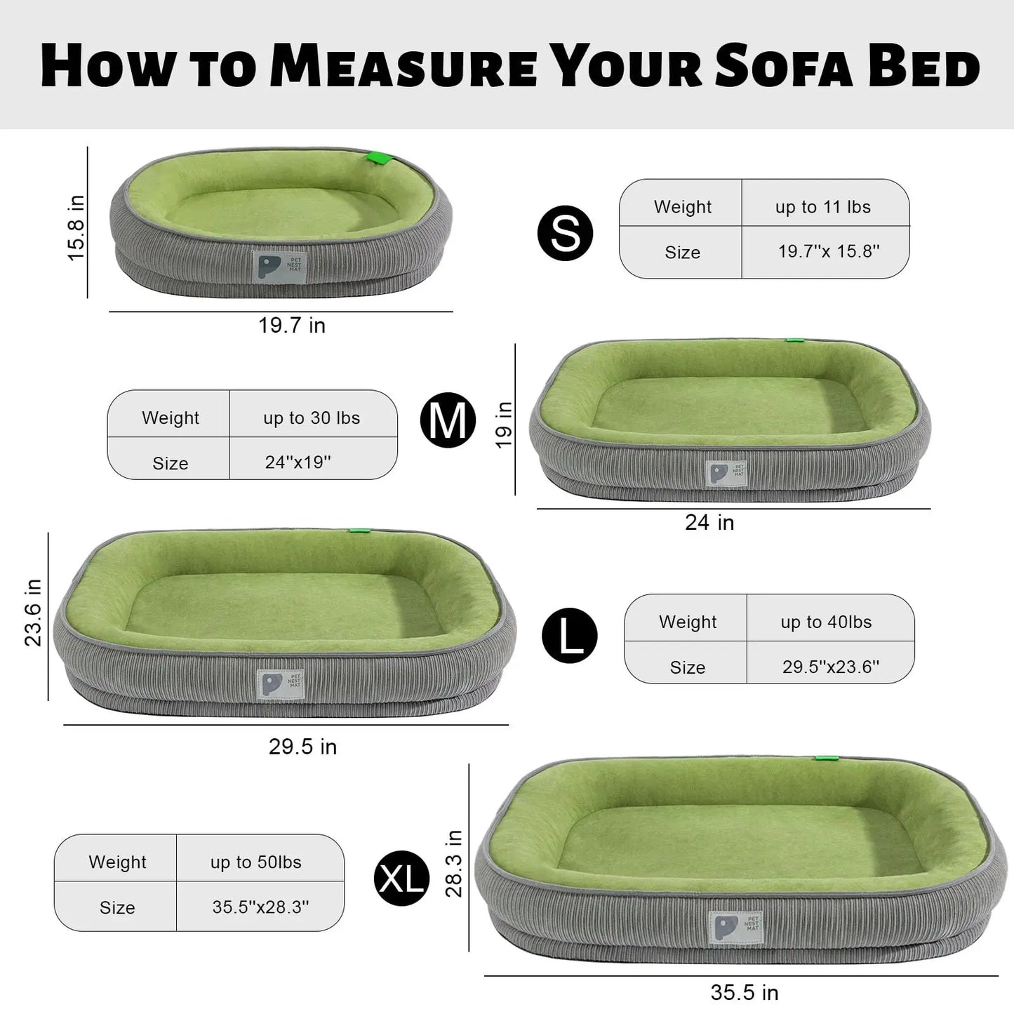 Pet Dog Bed Sofa Cat Warm Soft and Comfortable Sleeping Bed with Non-slip Design Portable Detachable Washable Pet Dog Bed Sofa