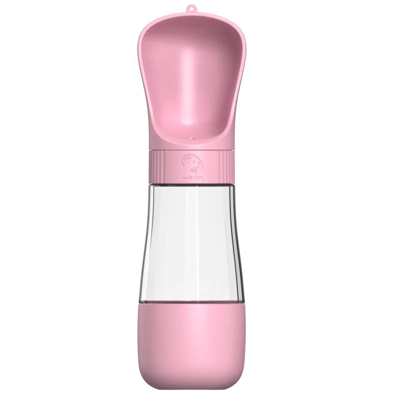 Garrafa de água para animais de estimação, chaleira para cães, fornecimento de água para áreas externas, garrafa portátil para água e comida, copo de água para áreas externas, dispensador de água