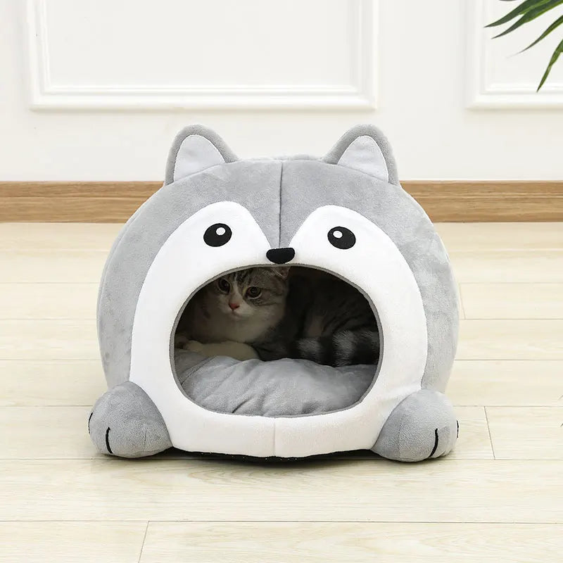 Cama para gatos muito macia, cesta para animais de estimação, casa para gatos, sofá, espreguiçadeira para cães pequenos, almofada, caverna para gatinhos, tapete para filhotes, casa, barraca, cama, suprimentos para gatos