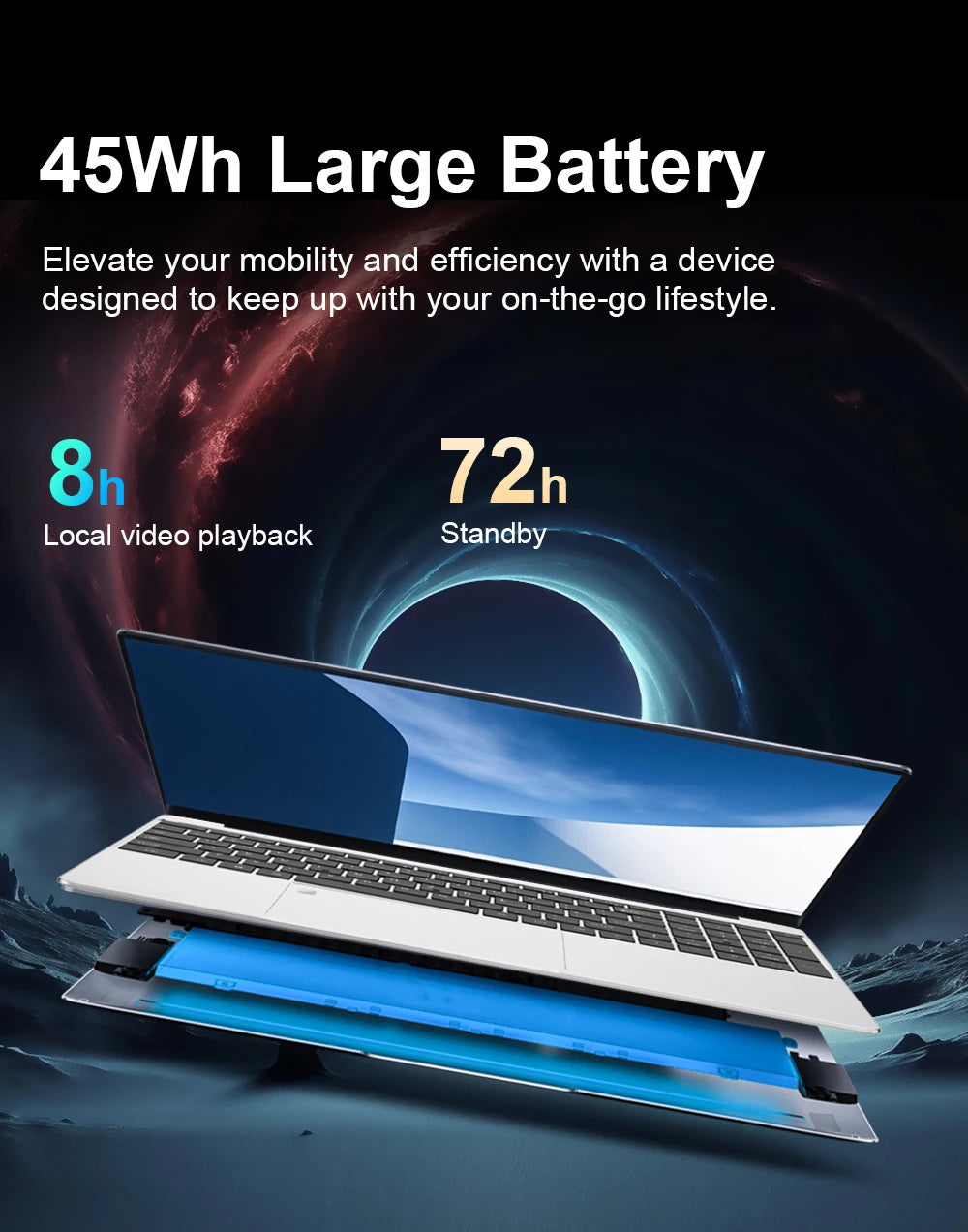 Computador portátil IPS N4000 HD de 15,6" com Intel Celeron, notebook, desbloqueio por impressão digital, Windows 11 Pro, 16 GB DDR4, SSD de 1 TB, laptop para jogos