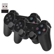 Controle de jogo sem fio de 2,4 GHz - botões de alta precisão, modo duplo para Android TV Box e PC com Windows