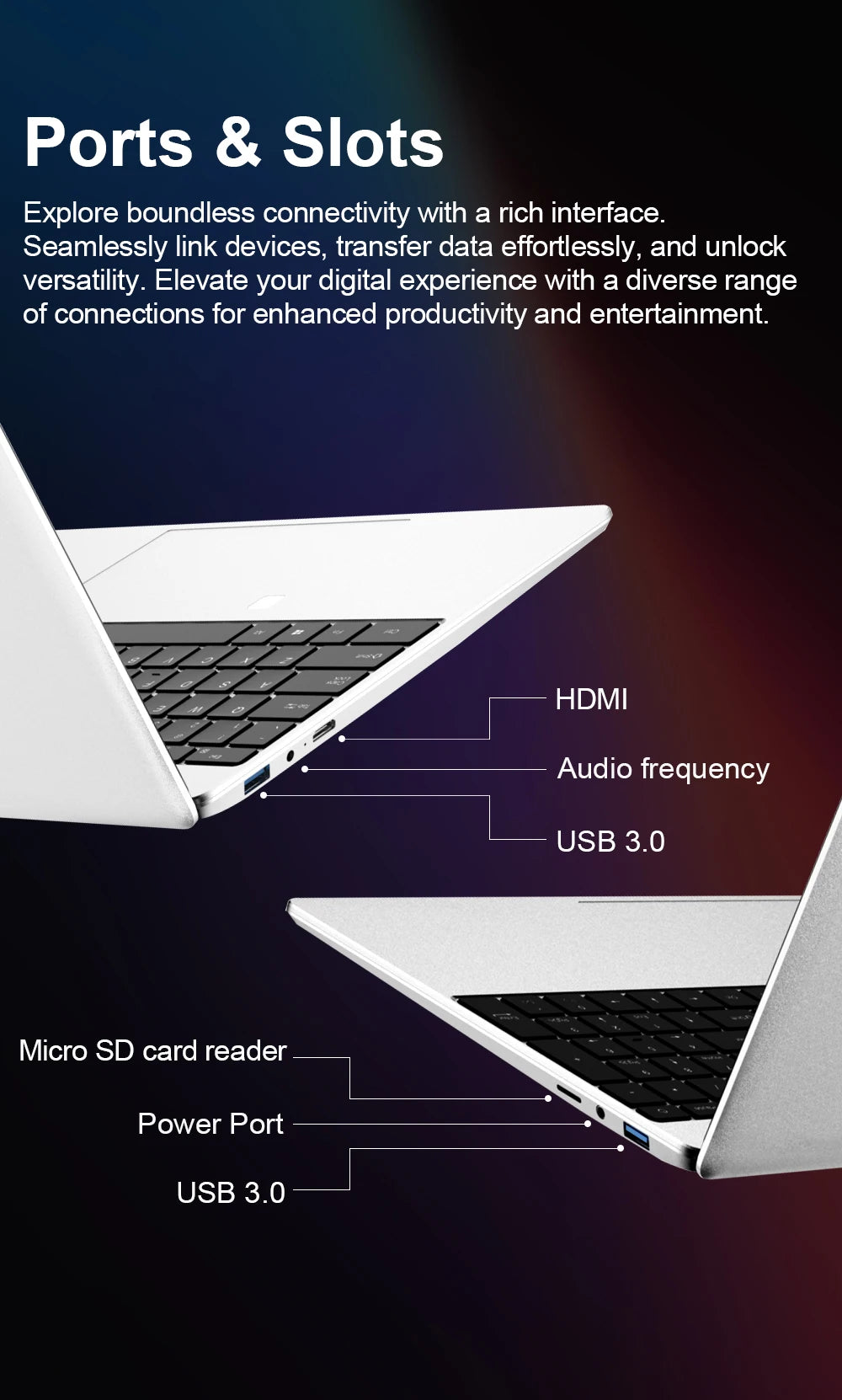 Computador portátil IPS N4000 HD de 15,6" com Intel Celeron, notebook, desbloqueio por impressão digital, Windows 11 Pro, 16 GB DDR4, SSD de 1 TB, laptop para jogos
