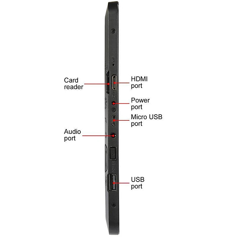 Tablet 2025 RCT6513 11,6" MT8127 Quad Core Android 6.0, Wi-Fi, Bluetooth, Câmeras Digitais, Bateria de 5000mAh, Porta HDMI