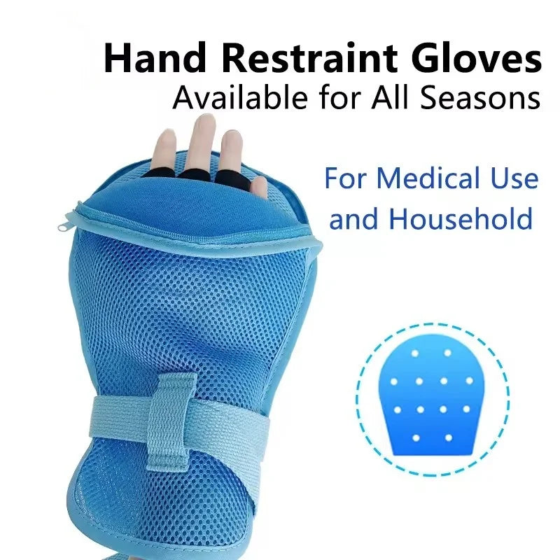 Luvas de gerenciamento de demência em promoção de fábrica, vários designs, contenção física, alternativa para cuidadores, luvas de jardim, equipamentos de proteção