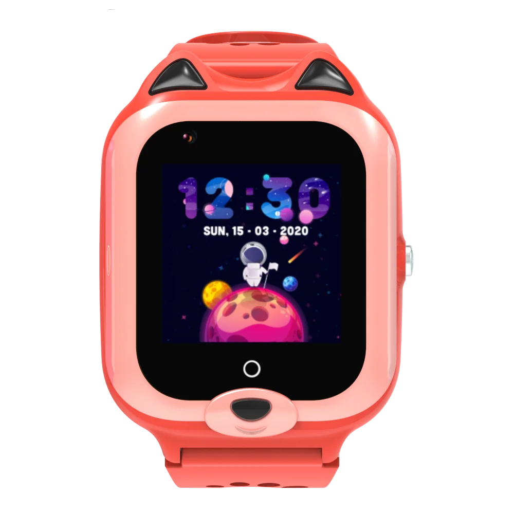 Relógio inteligente infantil Wonlex com múltiplas tiras KT22, à prova d'água, 4G, rastreamento GPS, com chamada de vídeo e câmera