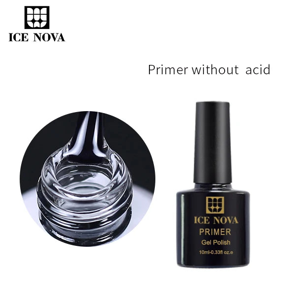 Atacado de alta qualidade transparente 1 kg natural ecológico marca própria primer sem ácido esmalte uv suprimentos para unhas