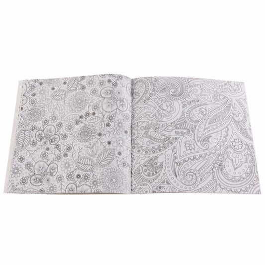 1 peça 12 páginas mandalas livro de colorir de flores para crianças e adultos aliviar o estresse matar o tempo grafite pintura desenho livro de arte