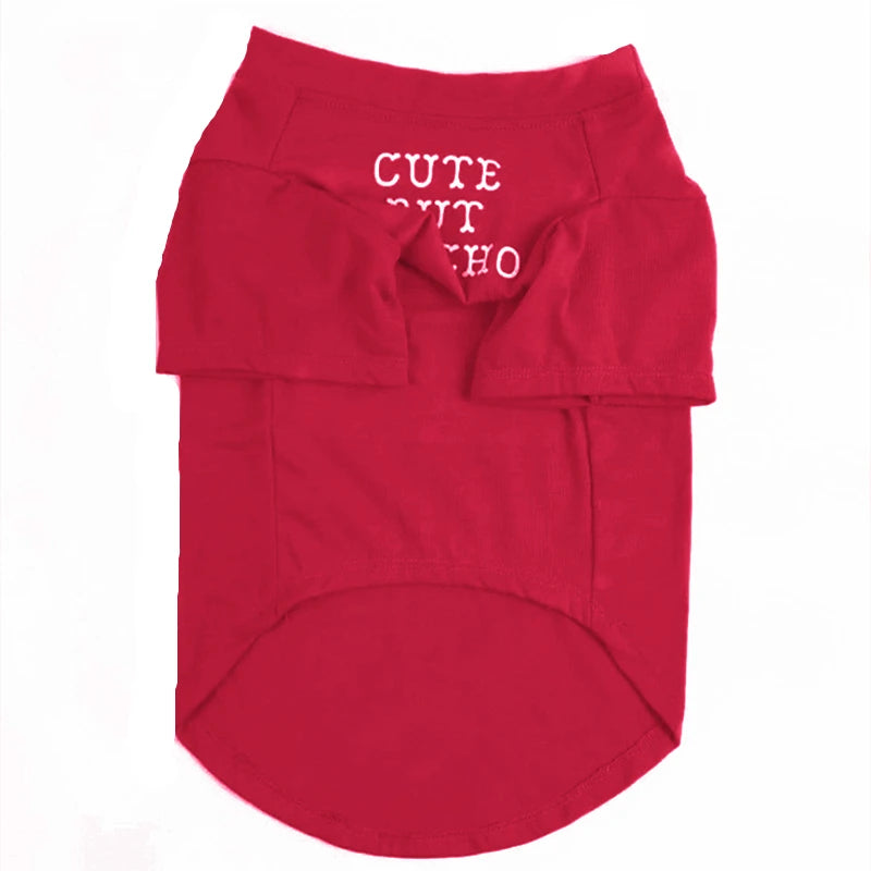 Roupas para cães, gatos e outros animais de estimação, coletes, roupas para cães pequenos, roupas de algodão da moda para buldogue francês, camiseta para animais de estimação, fantasia de chihuahua