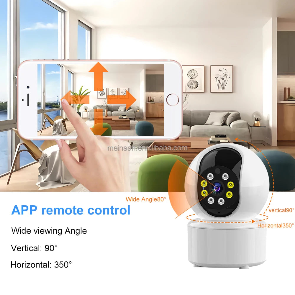 Monitor interno de 3MP por atacado Smart Video V380 Pro Câmera CCTV PTZ sem fio 360 IP Rede WiFi doméstica Câmera de segurança CCTV
