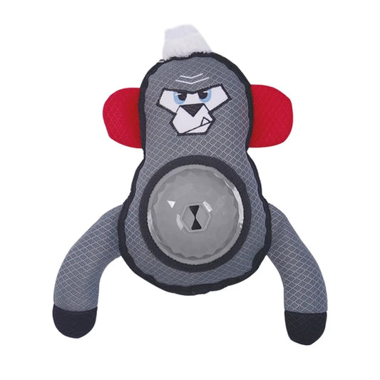 Brinquedo para cachorro com vazamento transfronteiriço, som de papel, voz, TPR, resistente a mordidas, resistente a molares, educativo, interativo, divertido, suprimentos para animais de estimação