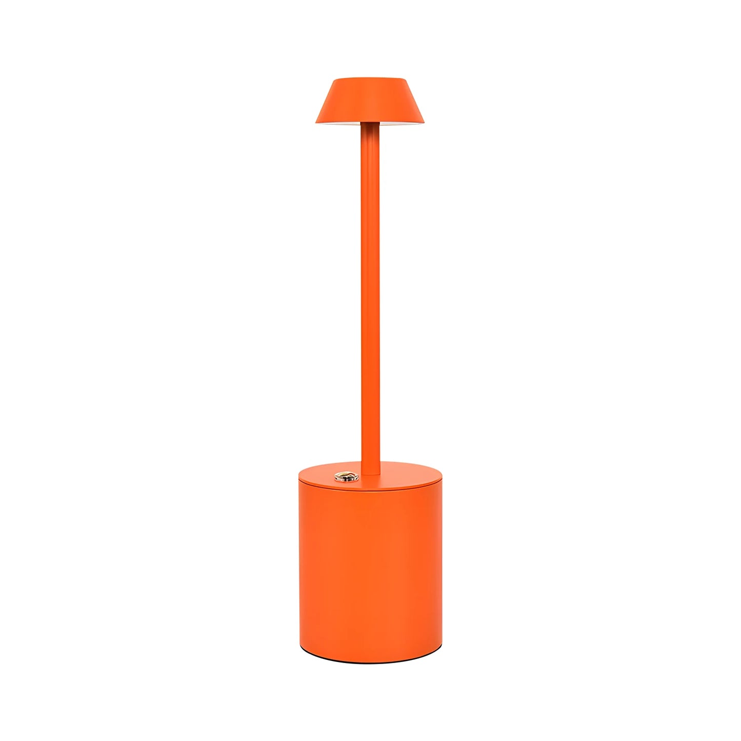 Luminária de mesa LED recarregável por USB, moderna, com toque, para ambientes internos e externos, com abajur cônico, para quartos, casas, sem fio, restaurantes e bares