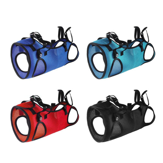 Peitoral multifuncional para cães com assistência de animais de estimação, corda de tração, bicicleta assistida por animais de estimação, assistência para peito e costas