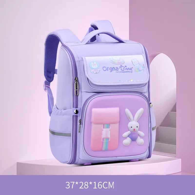 Mochila escolar de desenho animado da moda 2023 para estudantes do 1º ao 6º ano, bolsa de ombro para cuidados com a coluna, bolsas escolares de alta qualidade