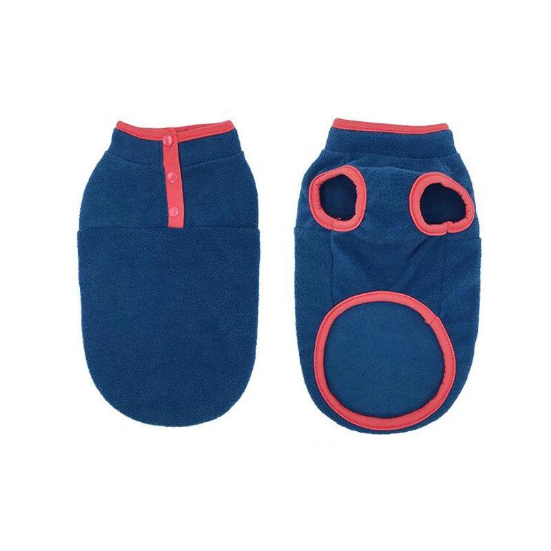 Casaco de lã quente para gatos e filhotes, roupas para cães pequenos e médios, fantasia de chihuahua e buldogue francês, colete para animais de estimação, outono e inverno