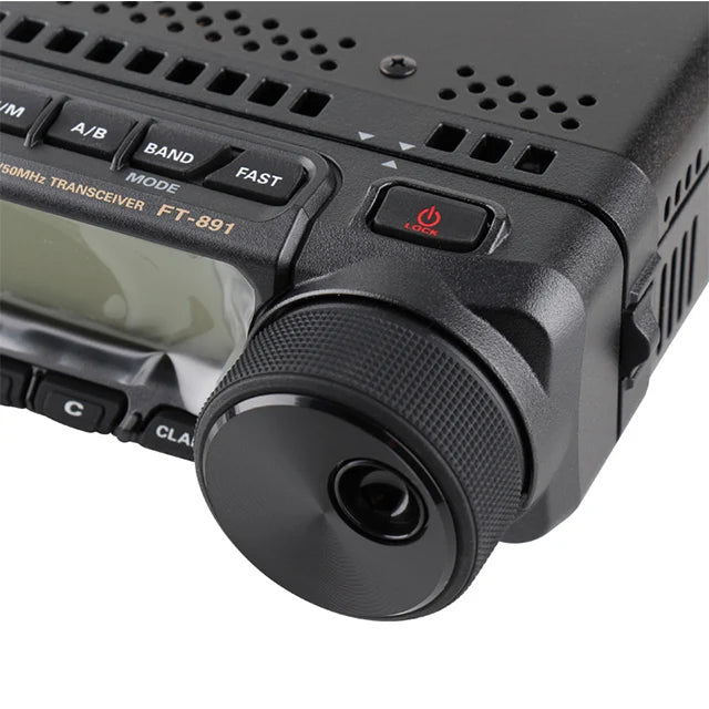 YAESU FT-891HF+50 MHz Rádio Móvel de Modo Completo 100 W Rádio Bidirecional de Alta Potência Walkie Talkie Longo Alcance 100 km Estação Base Móvel
