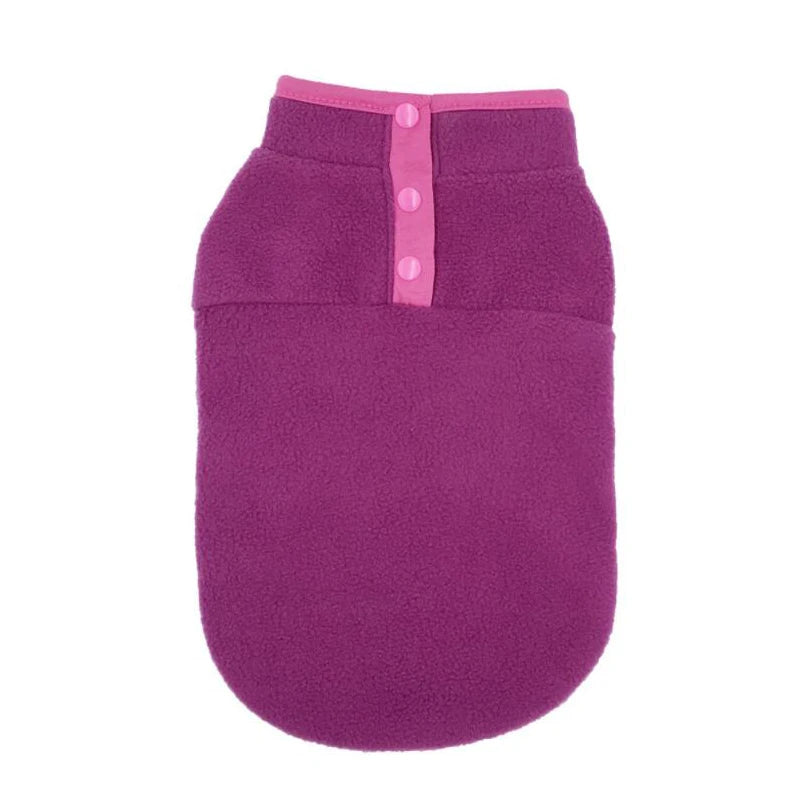 Casaco de lã quente para gatos e filhotes, roupas para cães pequenos e médios, fantasia de chihuahua e buldogue francês, colete para animais de estimação, outono e inverno