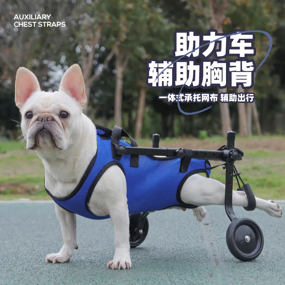Peitoral multifuncional para cães com assistência de animais de estimação, corda de tração, bicicleta assistida por animais de estimação, assistência para peito e costas