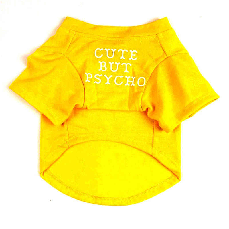 Roupas para cães, gatos e outros animais de estimação, coletes, roupas para cães pequenos, roupas de algodão da moda para buldogue francês, camiseta para animais de estimação, fantasia de chihuahua