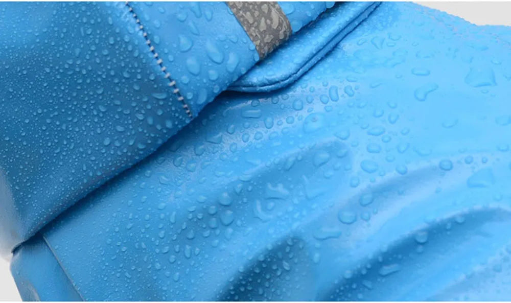Capa de chuva para cachorro, roupas refletivas para filhotes de estimação, jaqueta de chuva para cachorro pequeno, à prova d'água, yorkshire, poodle, bichon, pomeranian, schnauzer, corgi