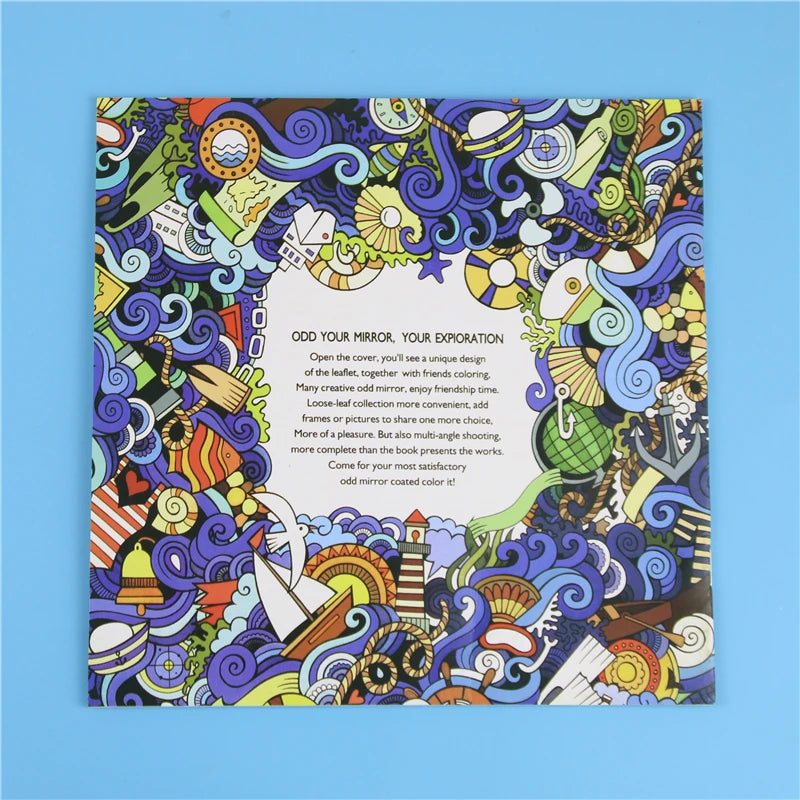 1 peça, 24 páginas, mandalas, livro de colorir de flores para crianças e adultos, alivia o estresse, mata o tempo, grafite, pintura, desenho, livro de arte