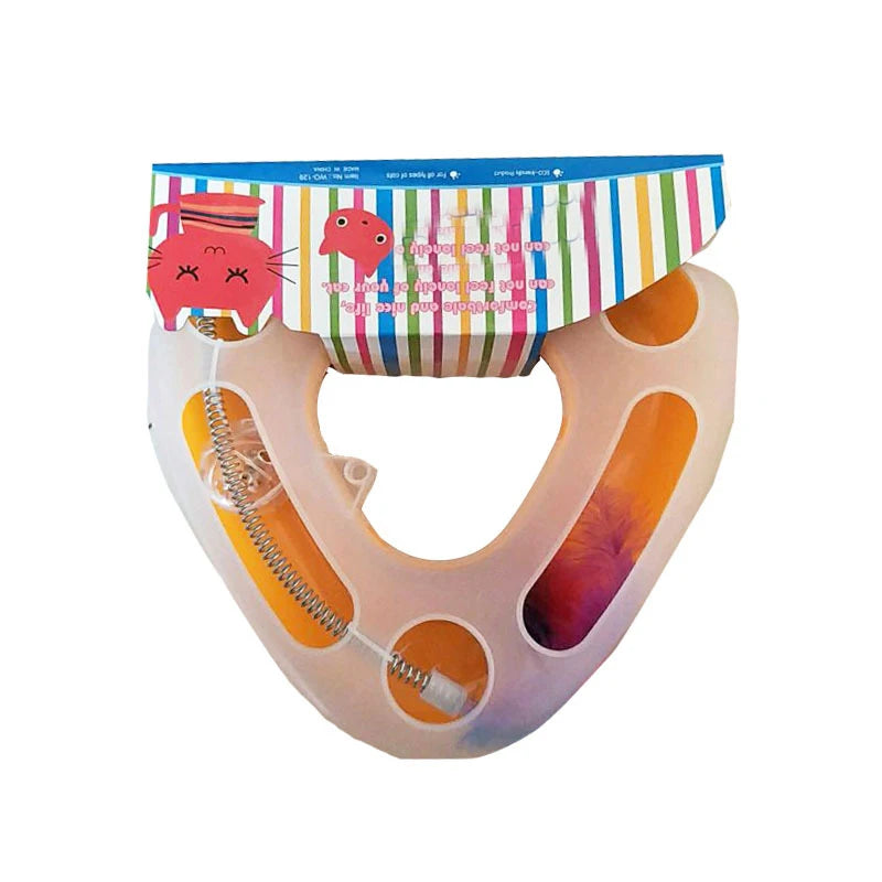 Brinquedo giratório de treinamento para gatos, brinquedo divertido de treinamento, plataforma giratória de penas para gatos, brinquedos interativos para cães pequenos, suprimentos para animais de estimação