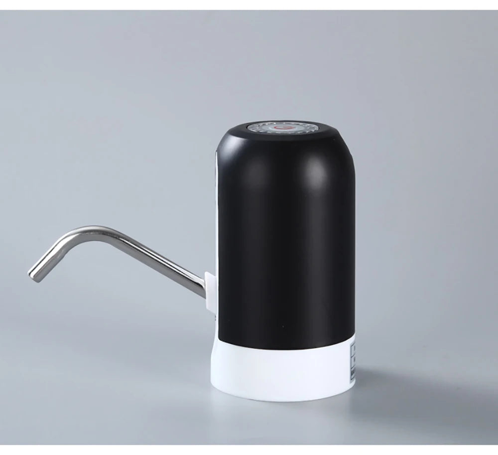 Bomba para garrafa de água com carregamento USB, dispensador elétrico automático de água, bomba para garrafa de água, interruptor automático, dispensador de bebidas