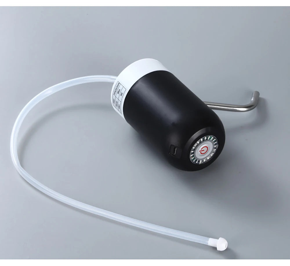 Bomba para garrafa de água com carregamento USB, dispensador elétrico automático de água, bomba para garrafa de água, interruptor automático, dispensador de bebidas