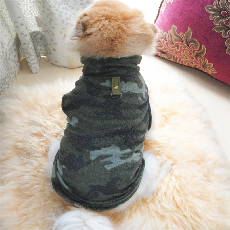 Roupas para cachorro, roupa quente para filhotes, jaqueta para animais de estimação, casaco, roupas de inverno para cachorro, suéter de lã macia, roupas para cães pequenos, chihuahua, tamanho XS-3XL