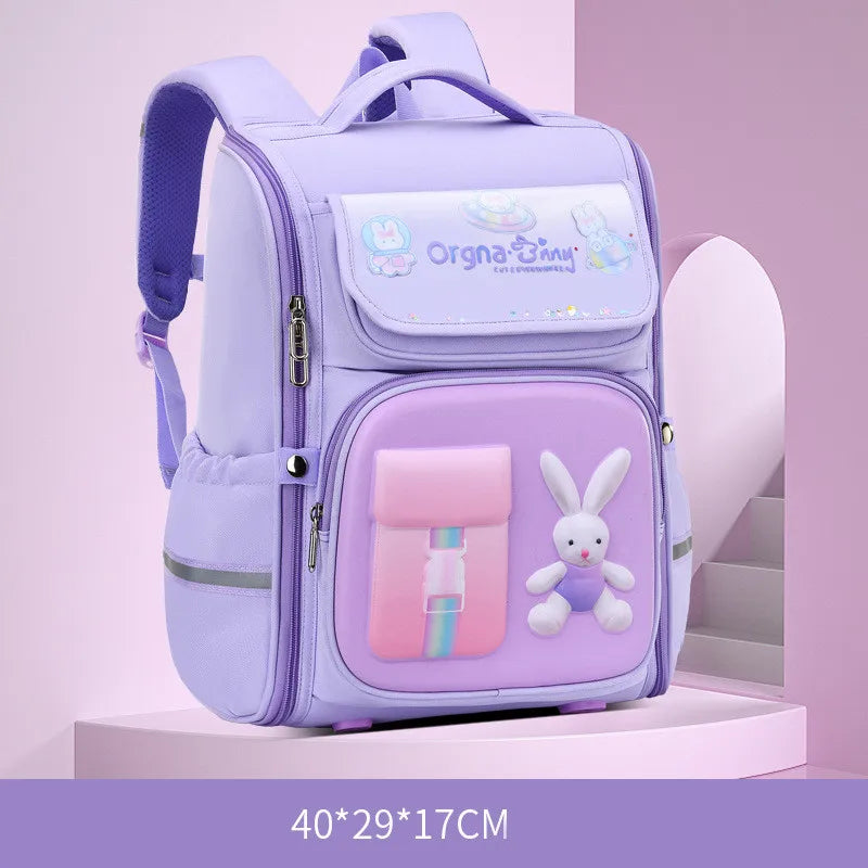 Mochila escolar de desenho animado da moda 2023 para estudantes do 1º ao 6º ano, bolsa de ombro para cuidados com a coluna, bolsas escolares de alta qualidade