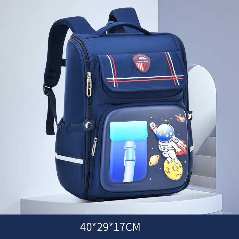 Mochila escolar de desenho animado da moda 2023 para estudantes do 1º ao 6º ano, bolsa de ombro para cuidados com a coluna, bolsas escolares de alta qualidade