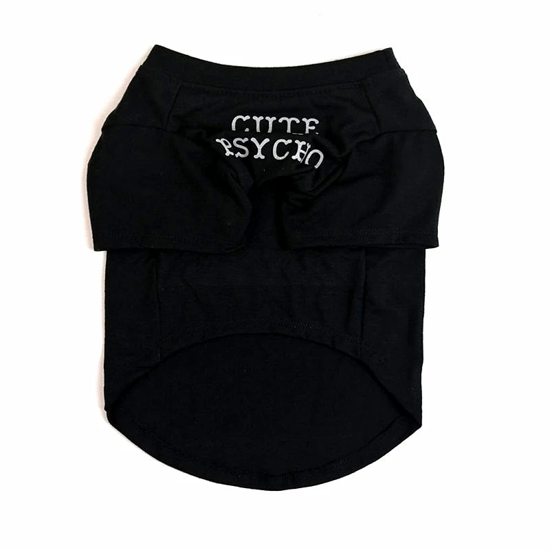 Roupas para cães, gatos e outros animais de estimação, coletes, roupas para cães pequenos, roupas de algodão da moda para buldogue francês, camiseta para animais de estimação, fantasia de chihuahua