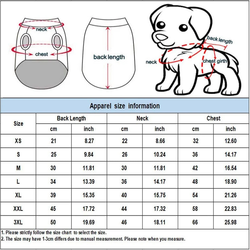 Roupas para cachorro, roupa quente para filhotes, jaqueta para animais de estimação, casaco, roupas de inverno para cachorro, suéter de lã macia, roupas para cães pequenos, chihuahua, tamanho XS-3XL
