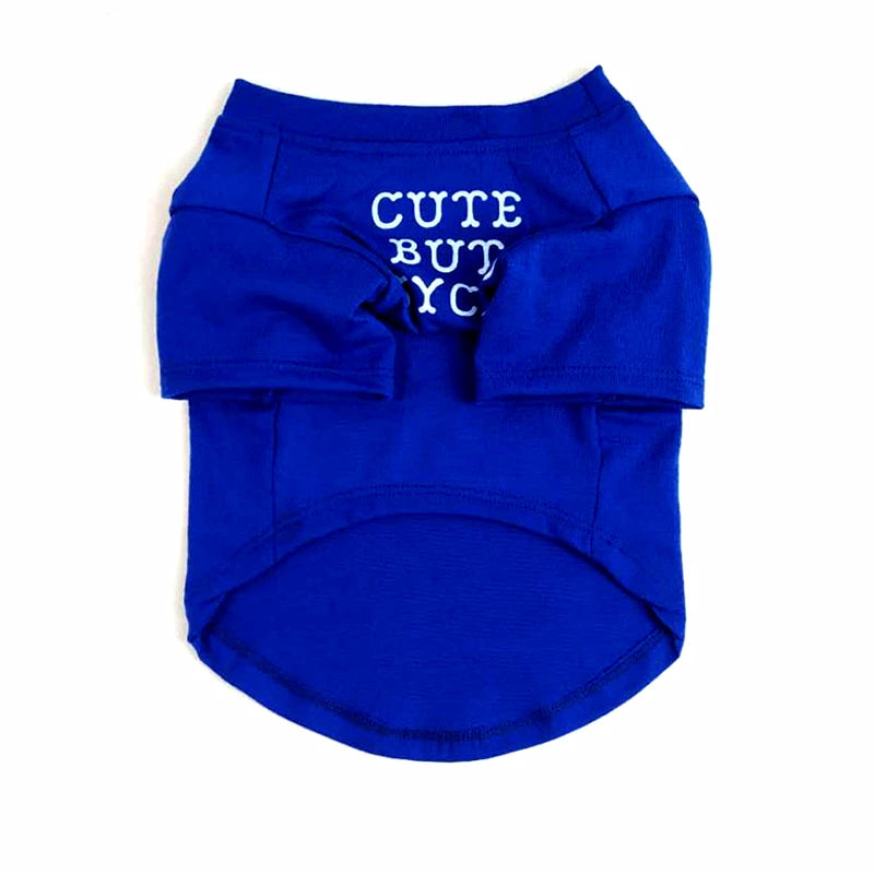 Roupas para cães, gatos e outros animais de estimação, coletes, roupas para cães pequenos, roupas de algodão da moda para buldogue francês, camiseta para animais de estimação, fantasia de chihuahua