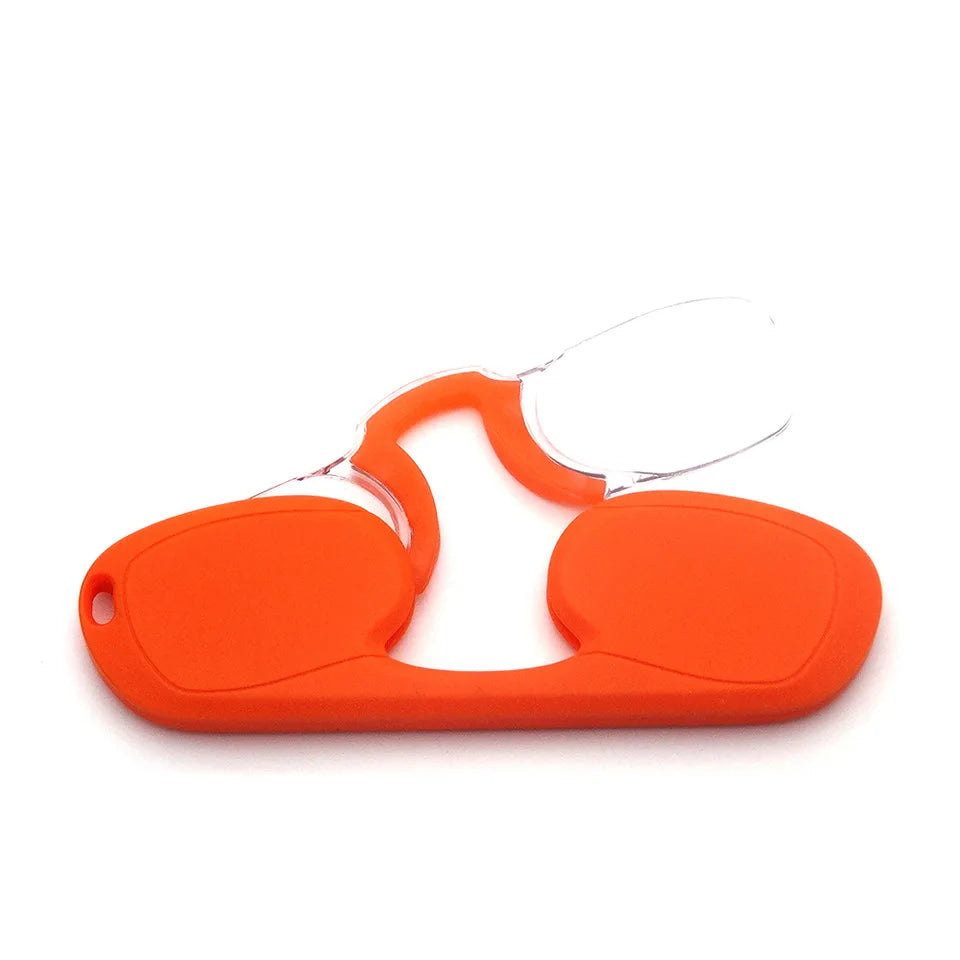 wholesale  presbyopic  silicon mini clip nose bridge  Portable 3M stick on phone  reading glasses 1.0 to 3.5