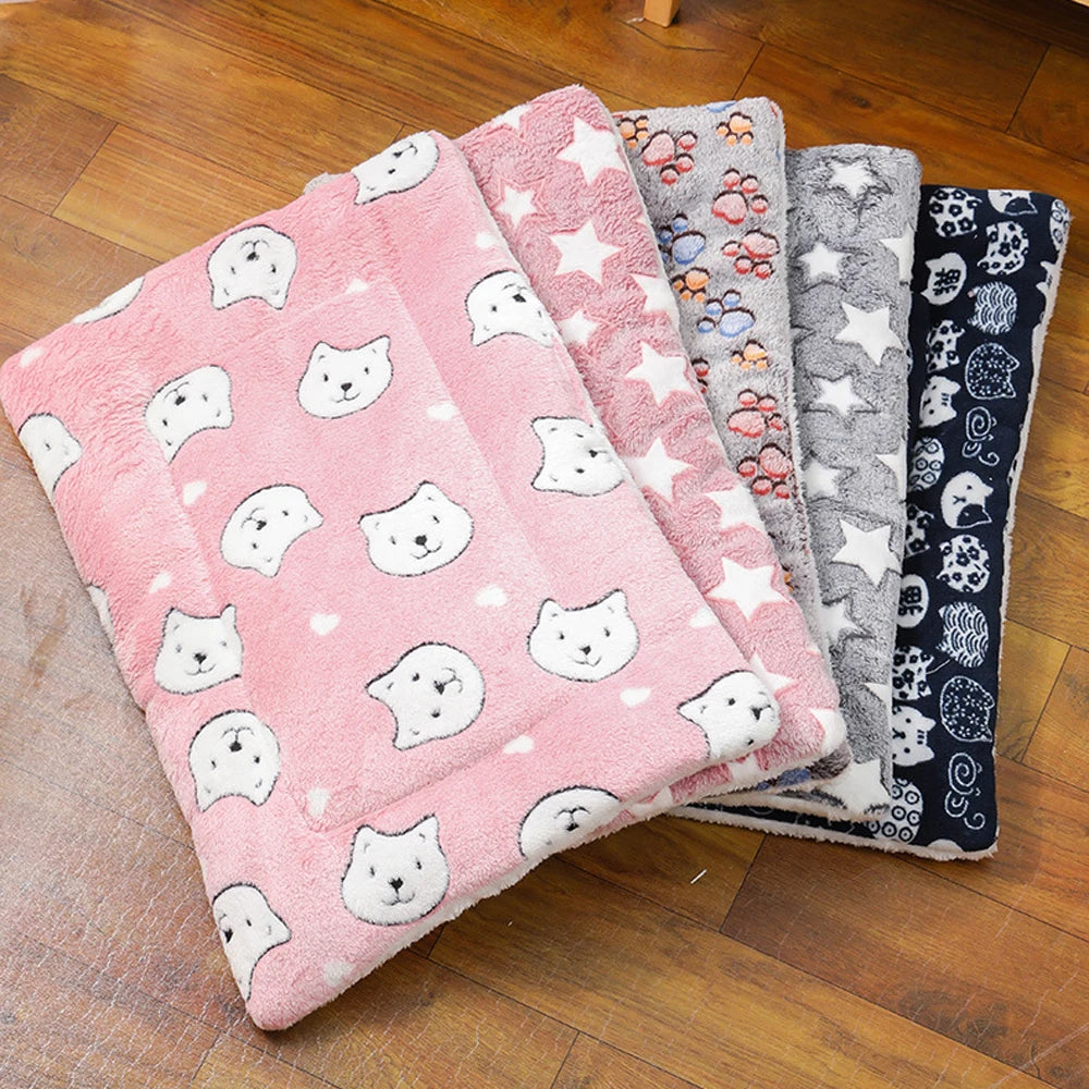 Cama para cães de estimação, quente para todas as estações, grossa, almofada para ninho de gato, sofá macio para cães de estimação, cama elástica para gatos, acessórios para cães de médio porte
