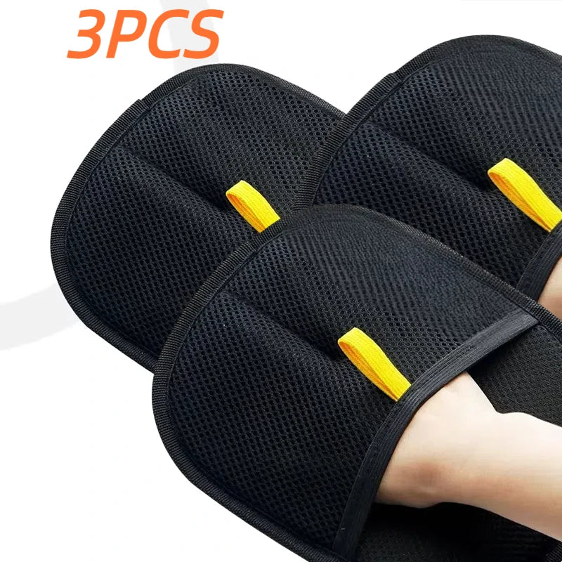 Luvas de tosa para animais de estimação atualizadas, escova de pelos de gatos, luvas para remoção de pelos de animais de estimação, escova dupla, ferramenta de limpeza antiestática para gatos, luvas para remoção de pelos
