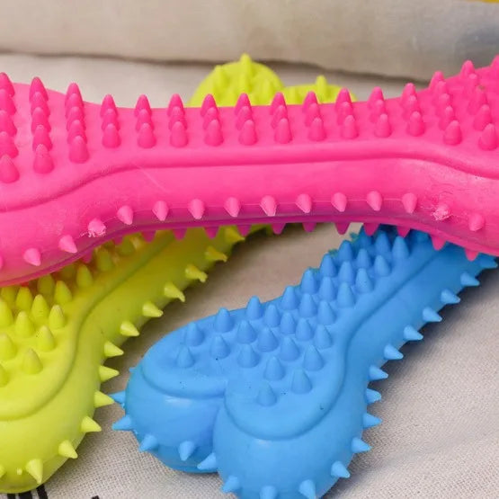 Brinquedos para animais de estimação para cães pequenos Brinquedo de borracha resistente a mordidas para cães Brinquedos para limpeza dos dentes Brinquedos de treinamento para mastigar Suprimentos para animais de estimação Filhotes