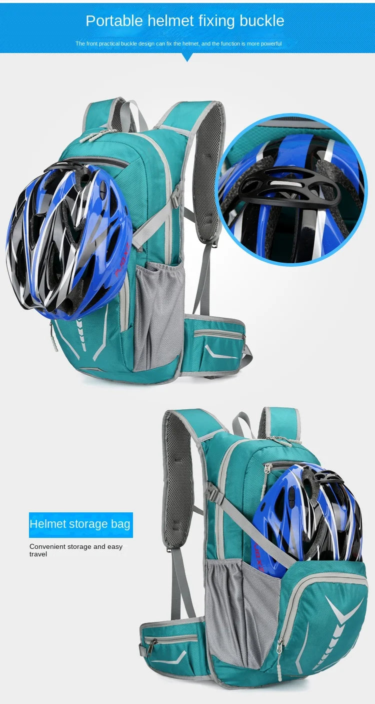 Mochila de hidratação para bicicleta 20L, masculina, à prova d'água, para ciclismo, esportes ao ar livre, viagens, caminhadas, trekking, MTB, mochila para bicicleta, bolsa d'água