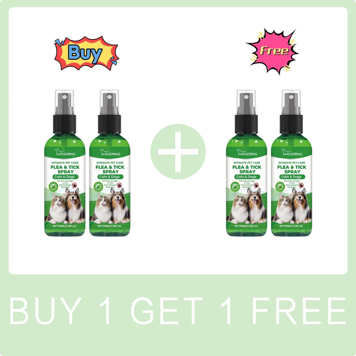 Spray removedor de ácaros para gatos e cães, mata pulgas, alivia coceira, remove carrapatos, tratamentos para alergia em gatos, spray anti-piolhos e insetos para cuidados com a pele de animais de estimação