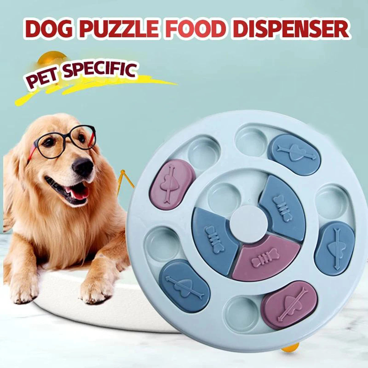 Brinquedos para animais de estimação, gatos e cães, alívio do tédio, pratos de alimentação, tigelas de comida lenta, treinamento cerebral interativo, equipamentos de alimentação