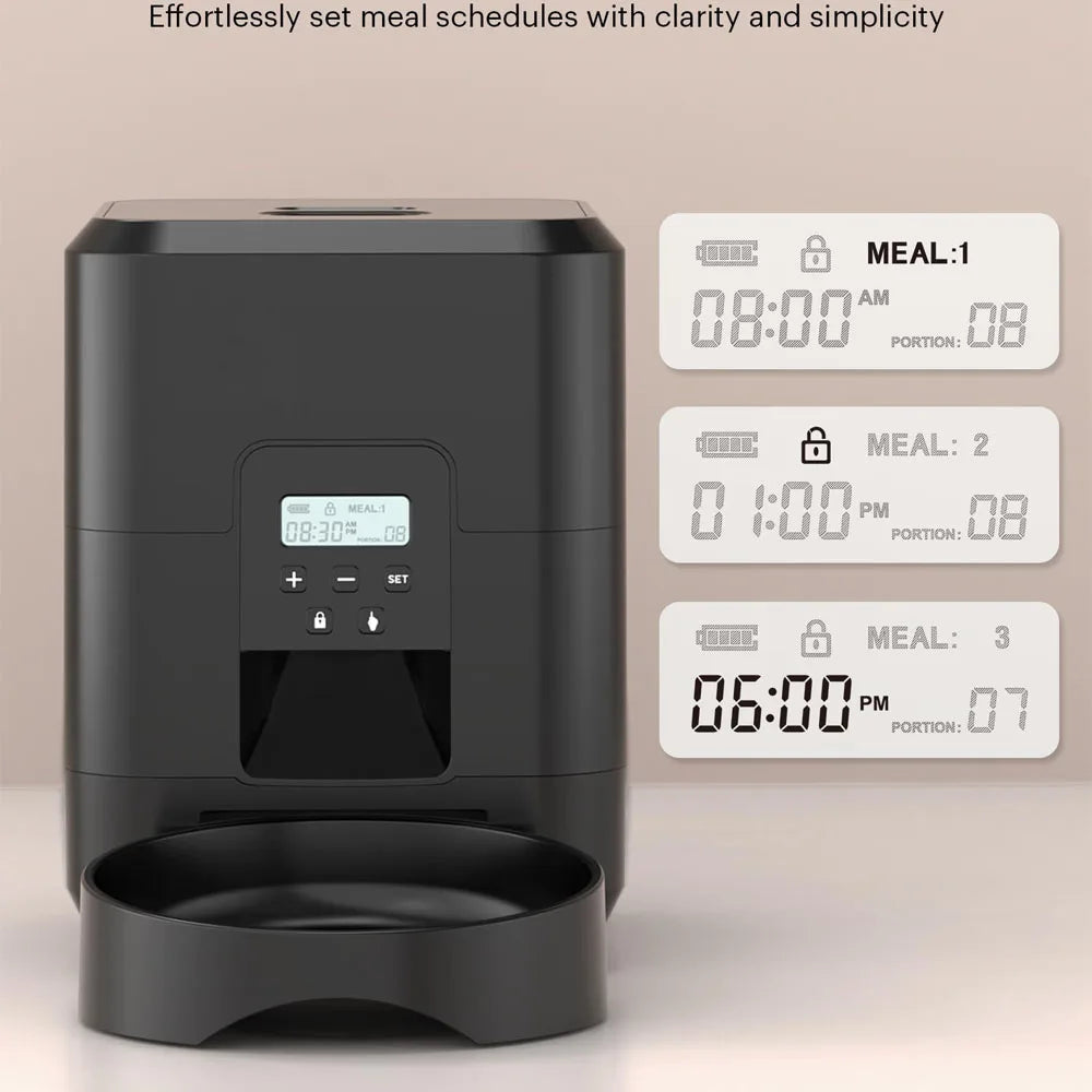 Smart Pet Feeder Automatic Cat Feeder Dog Slow Food Machine With Timed Quantitative Automatic Cat Food Dispenser Cat Dog Bowl.pet shop
