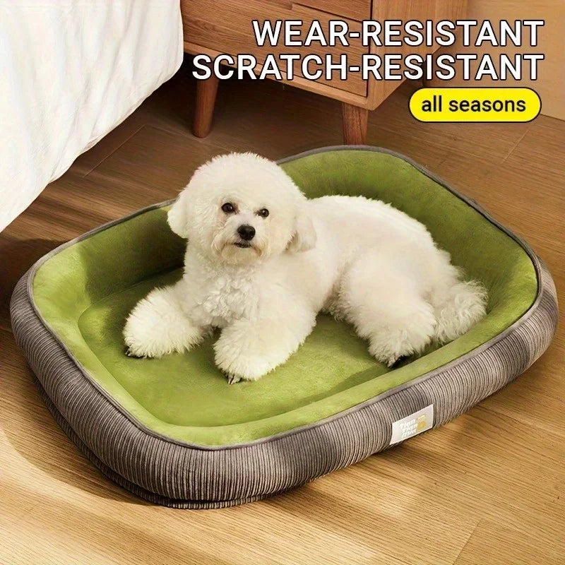 NEW Thickened Warm and Comfortable Dog House Easy To Clean Removable and Washable Medium and Small Dogs Keep Warm Cat Beds 개 침대