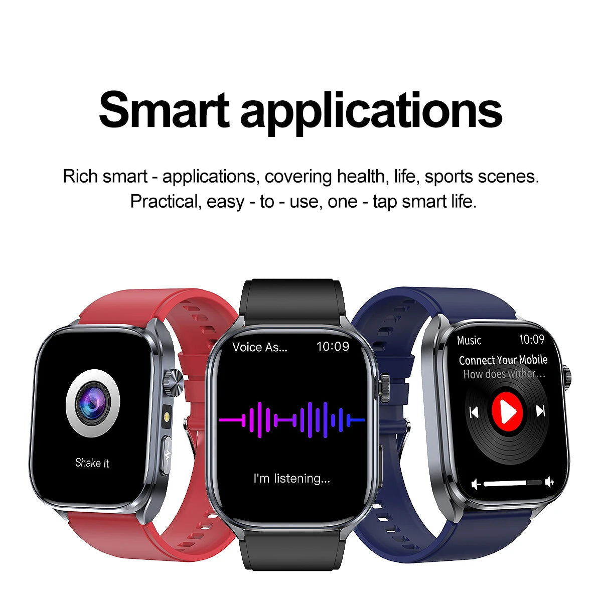 Novo relógio inteligente masculino 2025, pressão arterial, saúde, oxigênio no sangue, ácido úrico, lipídios, rastreador de fitness, relógios Bluetooth, chamada, ECG, smartwatch