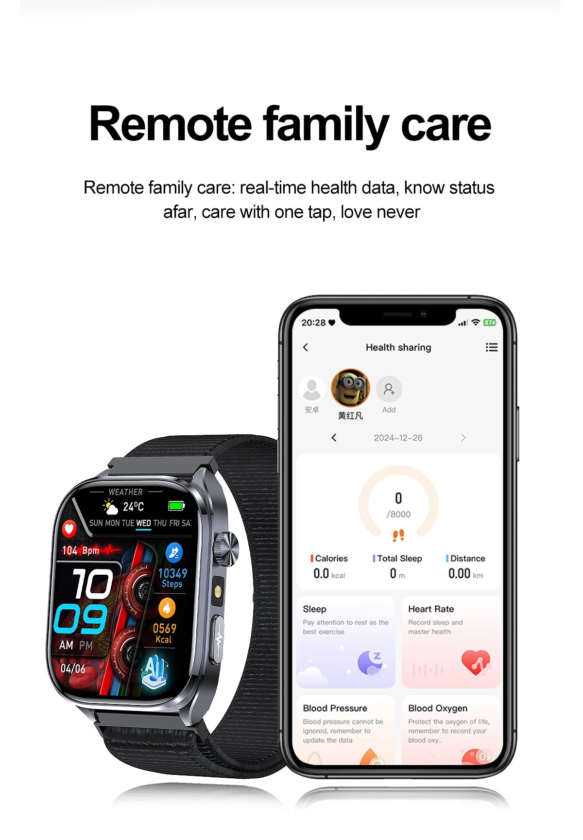 Novo relógio inteligente masculino 2025, pressão arterial, saúde, oxigênio no sangue, ácido úrico, lipídios, rastreador de fitness, relógios Bluetooth, chamada, ECG, smartwatch